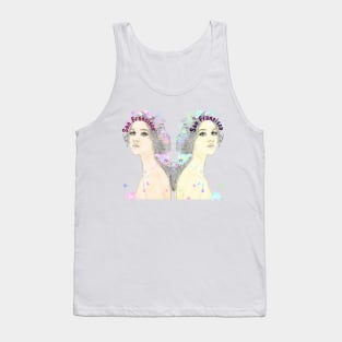 T-shirt san francisco watercolor comics Tank Top